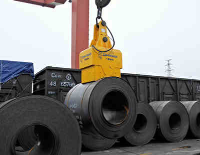 臥式鋼帶卷起重吊具,電永磁吊具 臥式鋼帶卷起重吊具,電永磁吊具