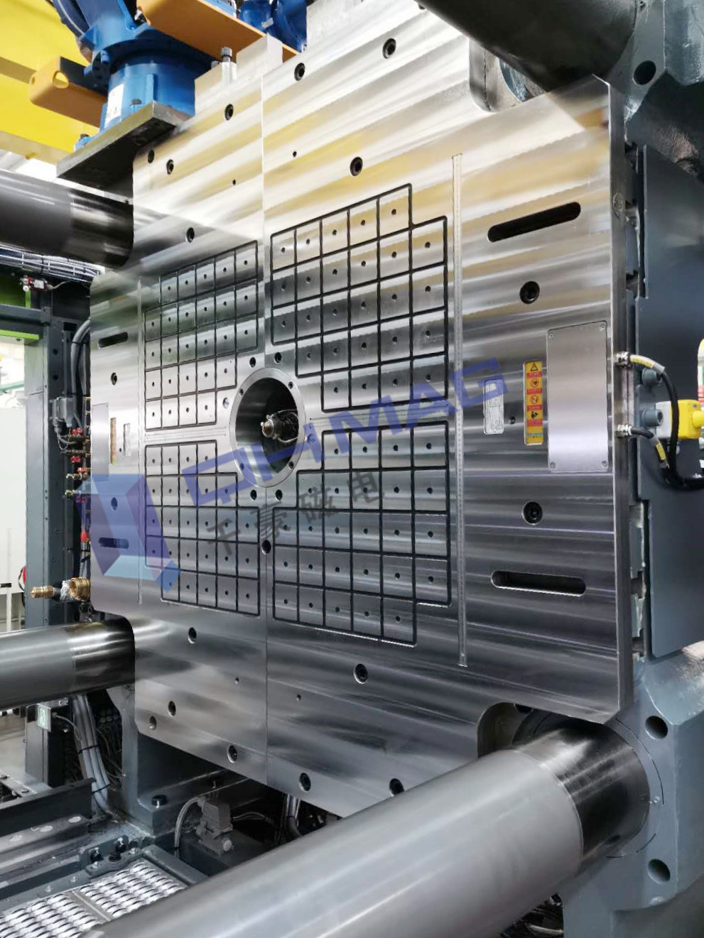 千豪注塑機快速換模系統磁力模板