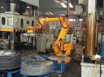 自動(dòng)化機(jī)械手夾持電永磁鐵焊接工裝夾具 自動(dòng)化機(jī)械手夾持電永磁鐵焊接工裝夾具